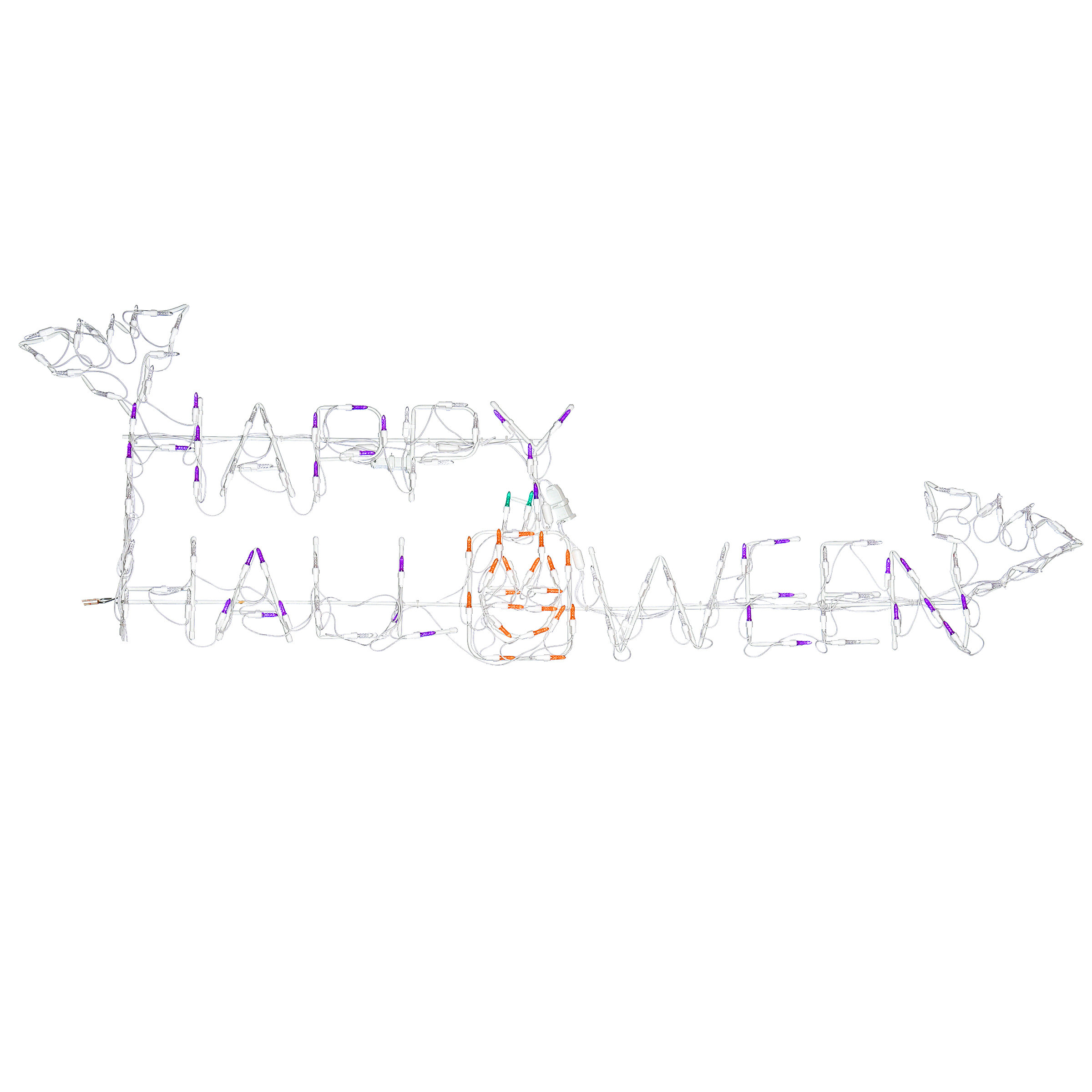 National Tree Company 57" Lighted Happy Halloween Sign Wayfair